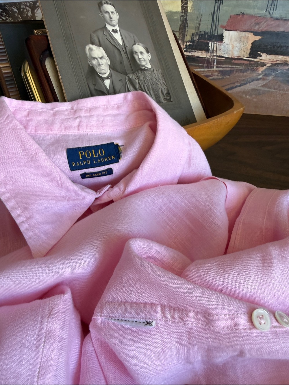 5 POLO Ralph Lauren Timeless Classics | 100% Linen | Women's Collared Lot Size L - Picture 8 of 15